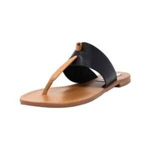 Steve Madden Women's Olivia Black Multi Leather Sandal